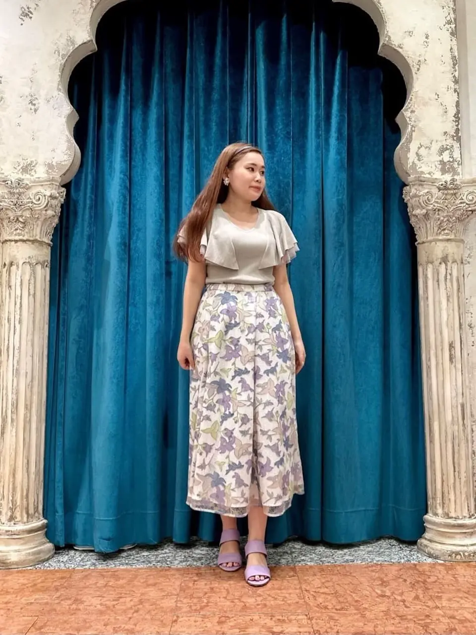  中根　里帆 コーディネート画像