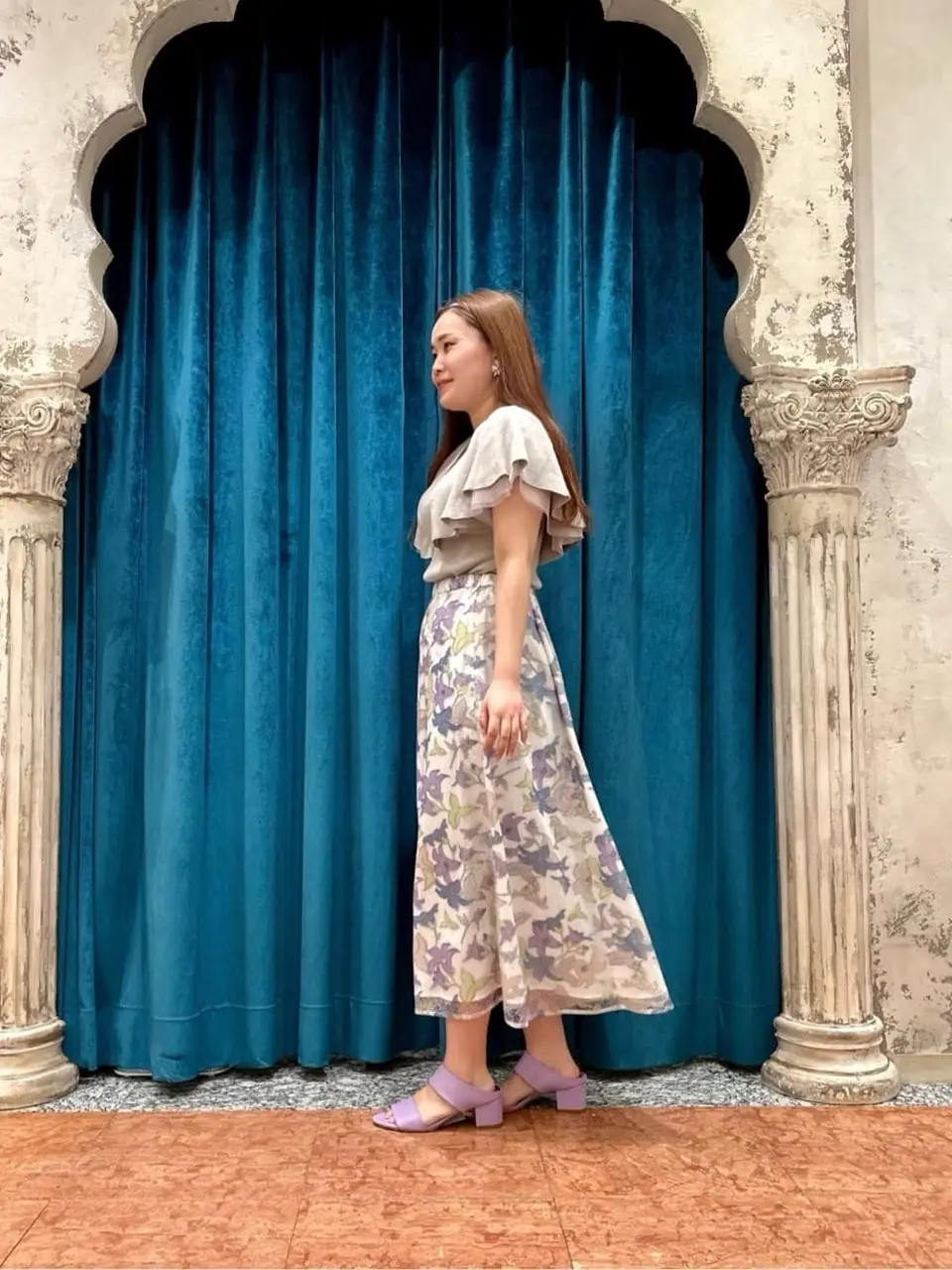 GRACE CONTINENTAL The Banquet 中根　里帆 コーディネート画像