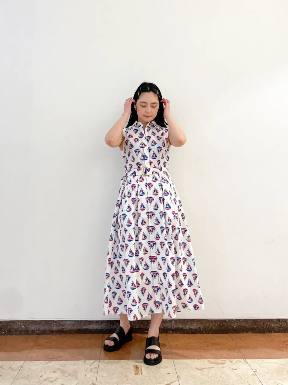 GRACE CONTINENTAL The Banquet SHOKO コーディネート画像