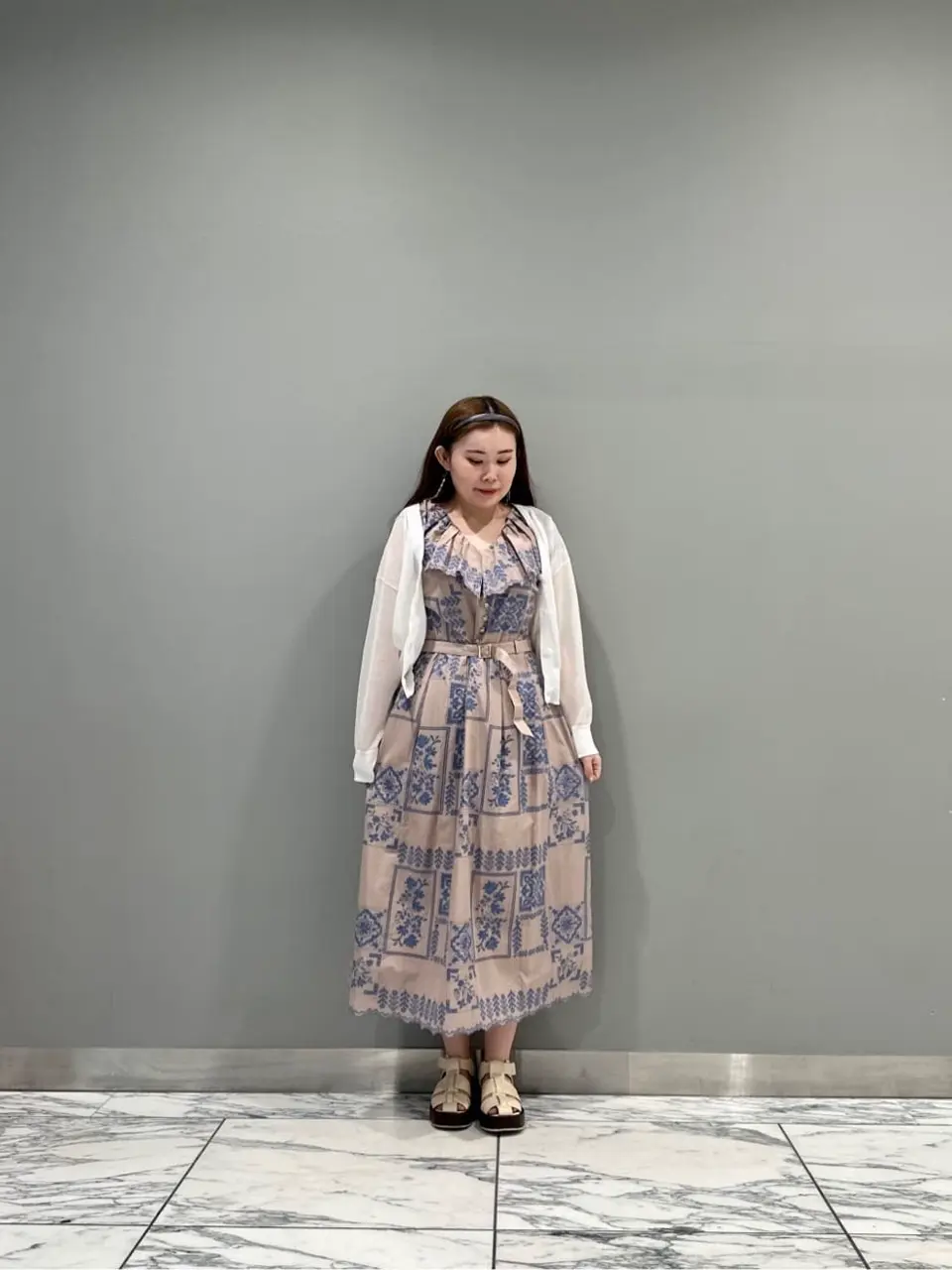  中根　里帆 コーディネート画像