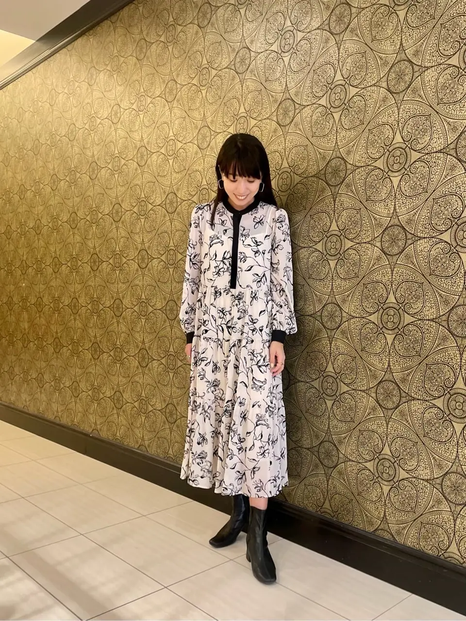 GRACE CONTINENTAL The Banquet  Sekine コーディネート画像