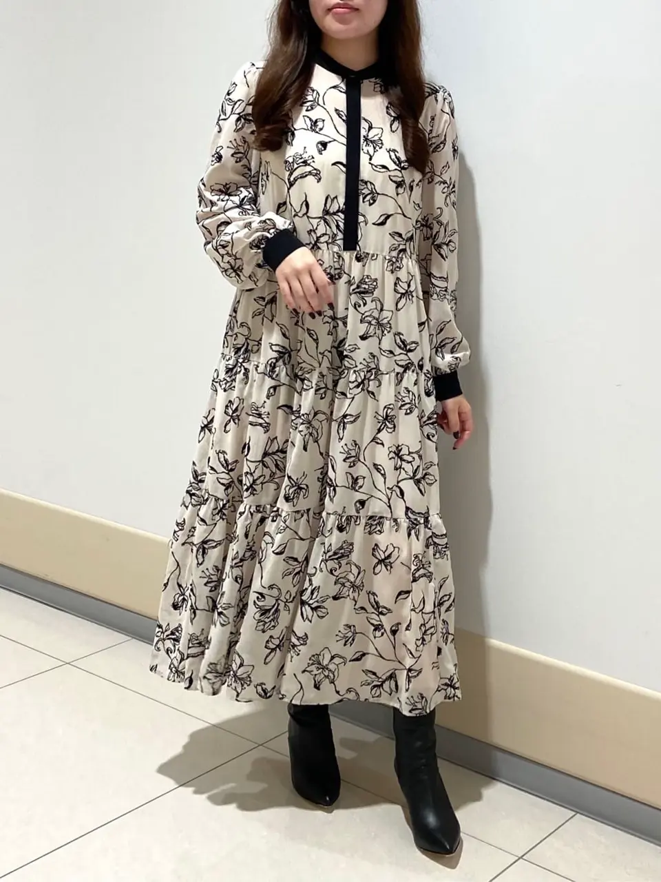 GRACE CONTINENTAL The Banquet 松原 明音 コーディネート画像