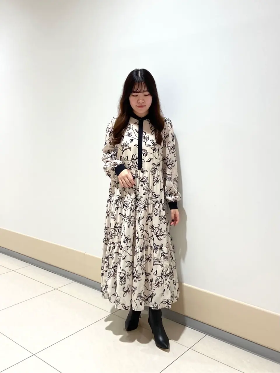 GRACE CONTINENTAL The Banquet 松原 明音 コーディネート画像