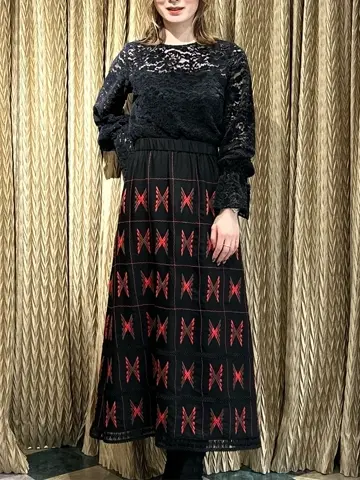 GRACE CONTINENTAL The Banquet Kogane. コーディネート画像