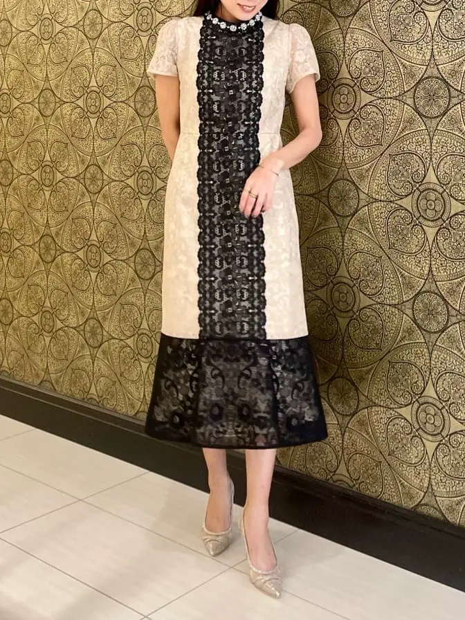 GRACE CONTINENTAL The Banquet  Sekine コーディネート画像