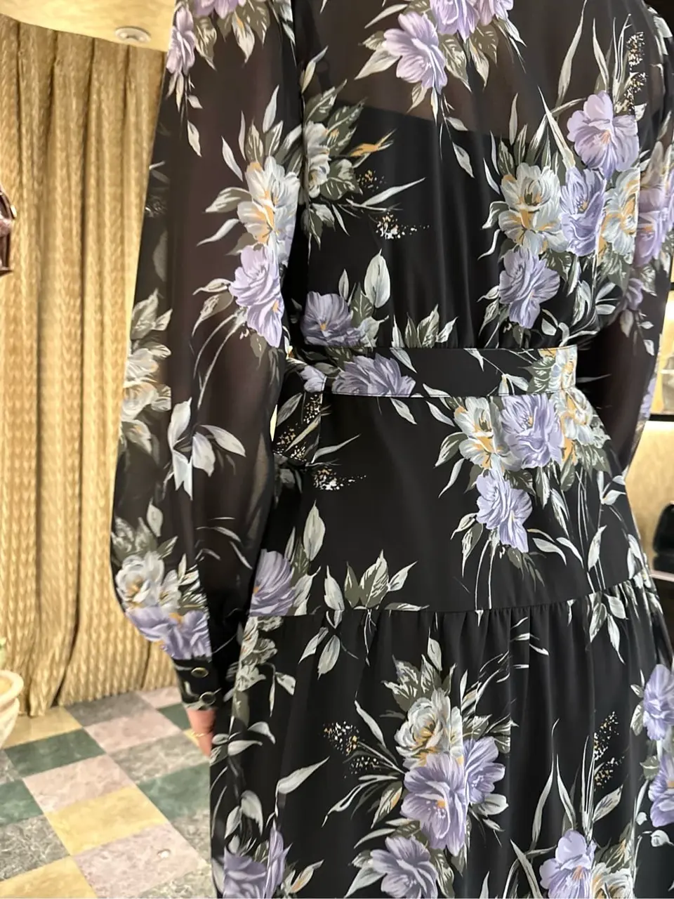 GRACE CONTINENTAL The Banquet Kogane. コーディネート画像