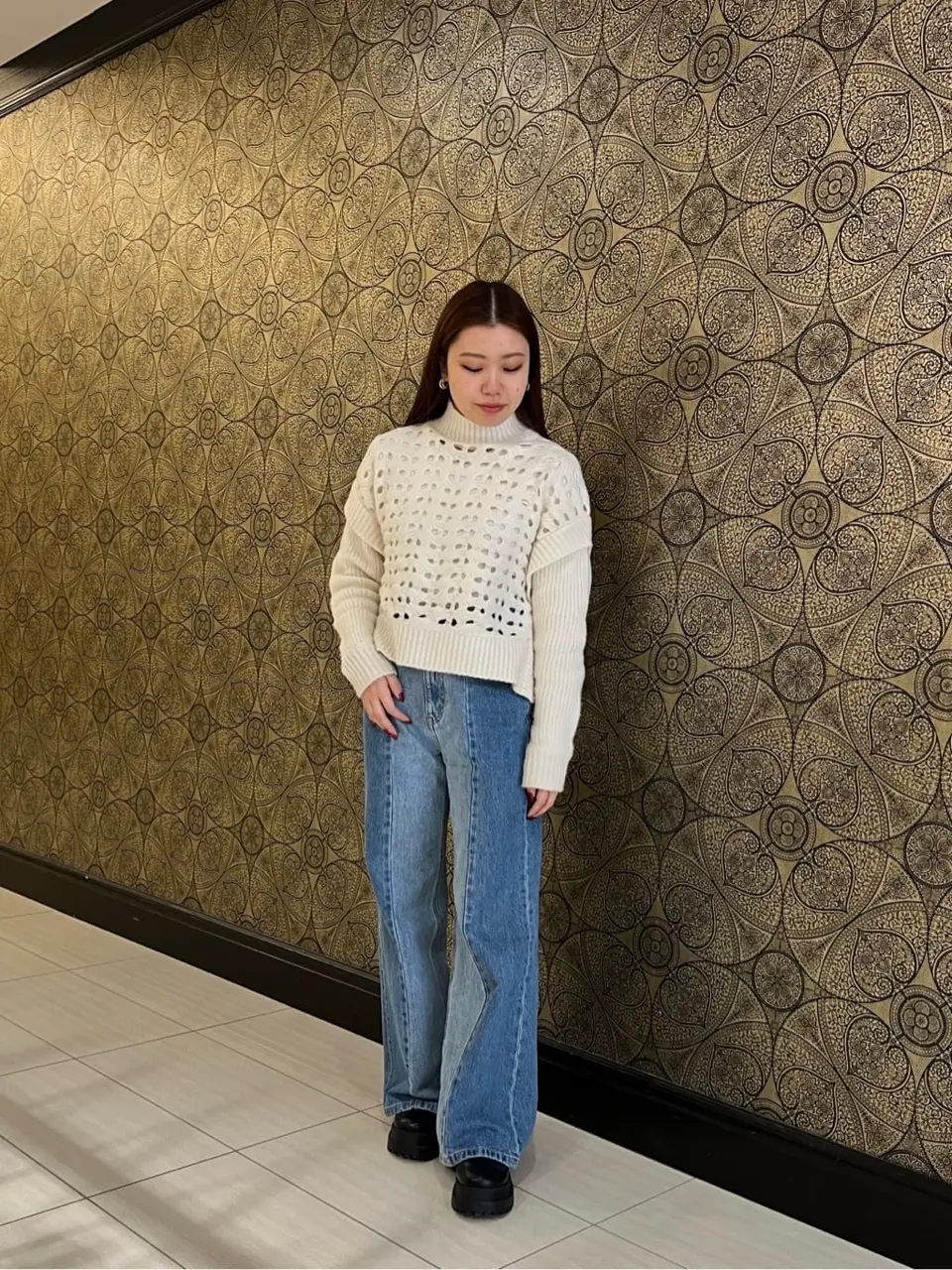 GRACE CONTINENTAL The Banquet 赤坂 梨来 コーディネート画像