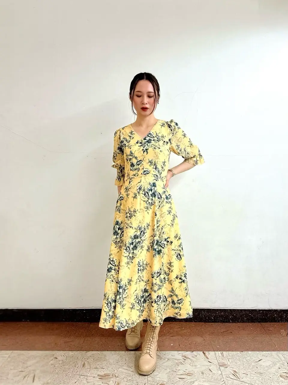 GRACE CONTINENTAL The Banquet Kogane. コーディネート画像