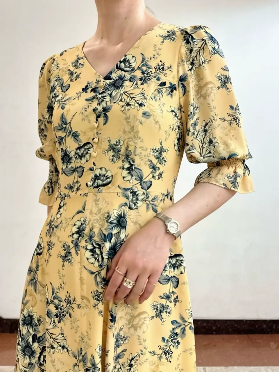 GRACE CONTINENTAL The Banquet Kogane. コーディネート画像