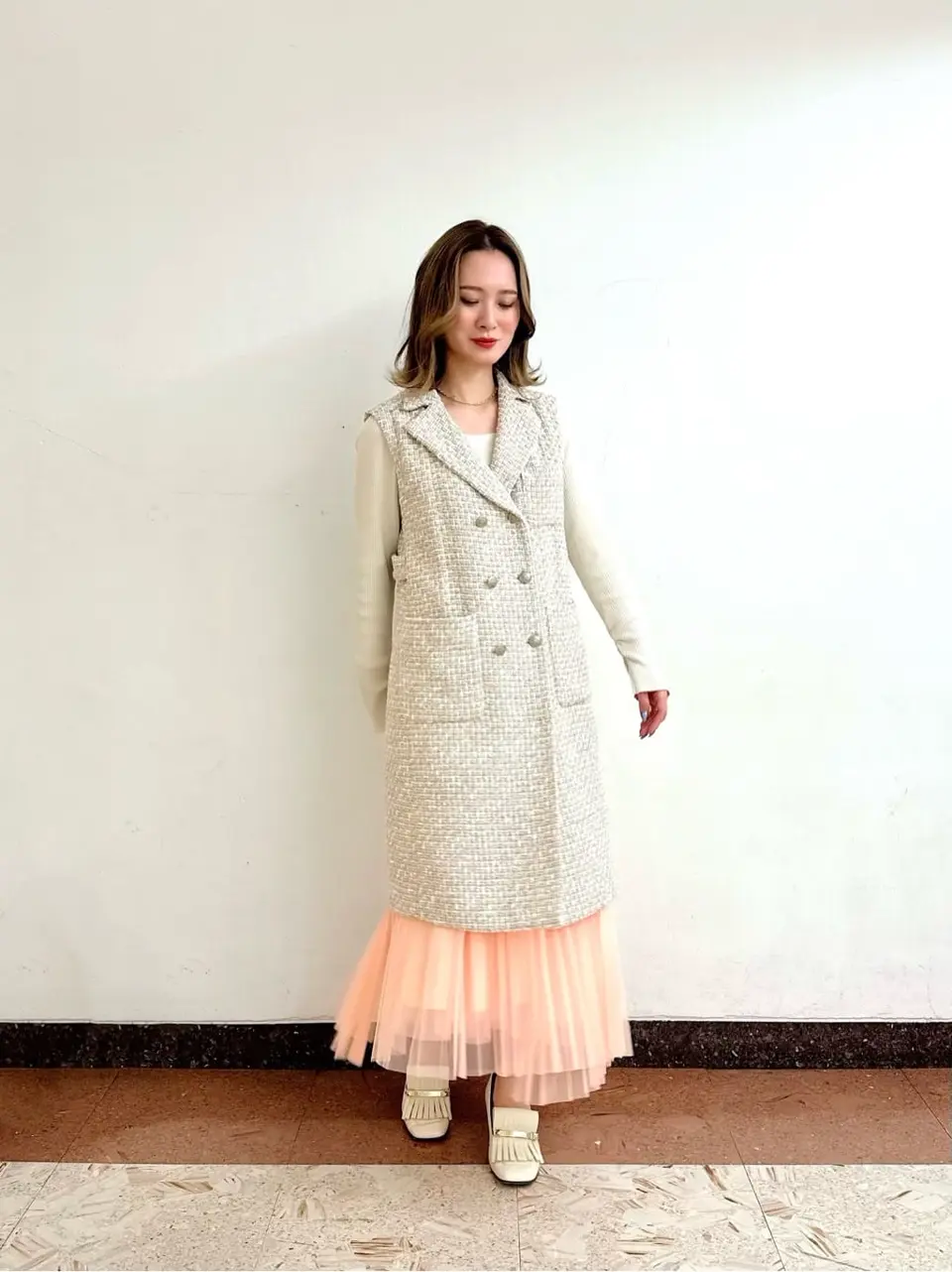 GRACE CONTINENTAL The Banquet Kogane. コーディネート画像