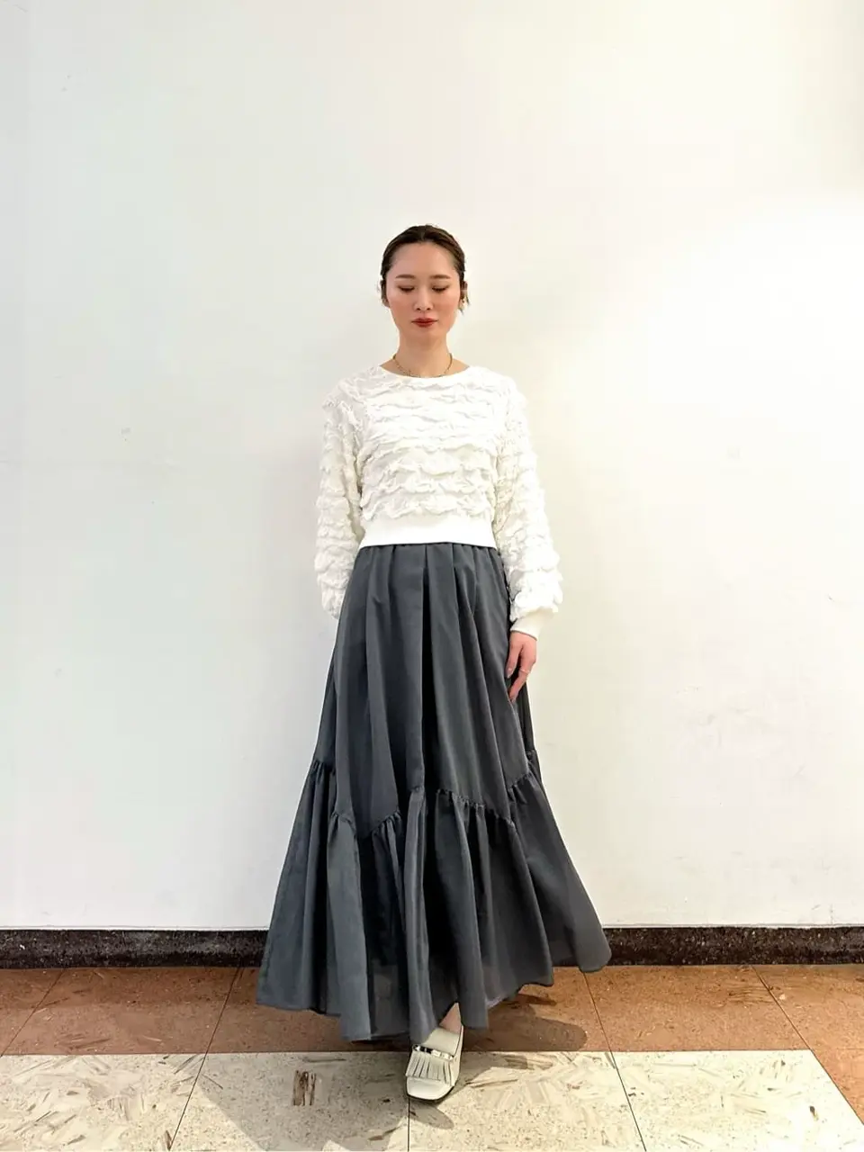 GRACE CONTINENTAL The Banquet Kogane. コーディネート画像