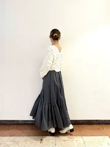 GRACE CONTINENTAL The Banquet Kogane. コーディネート画像