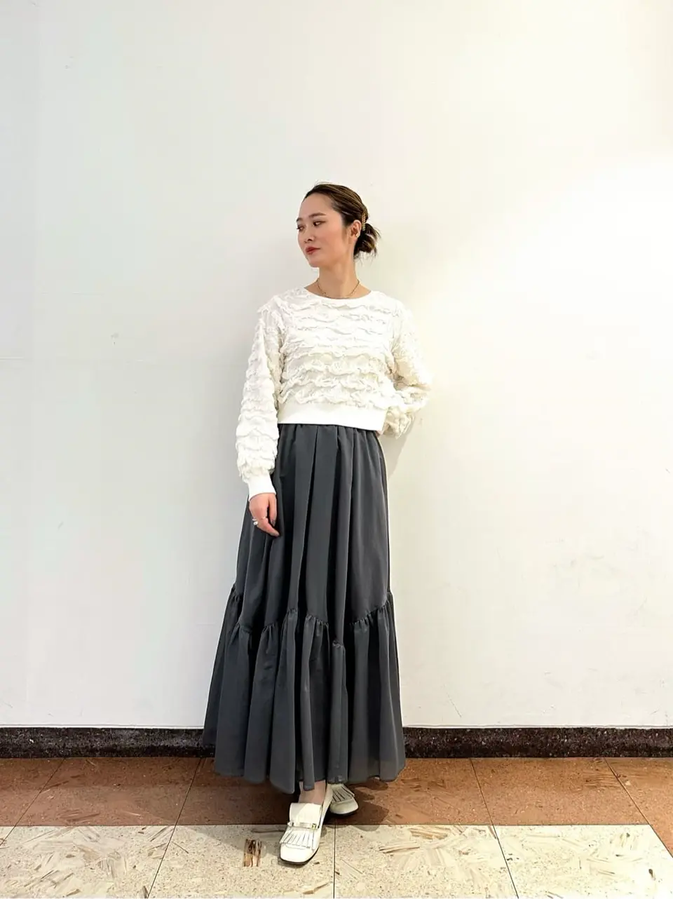 GRACE CONTINENTAL The Banquet Kogane. コーディネート画像