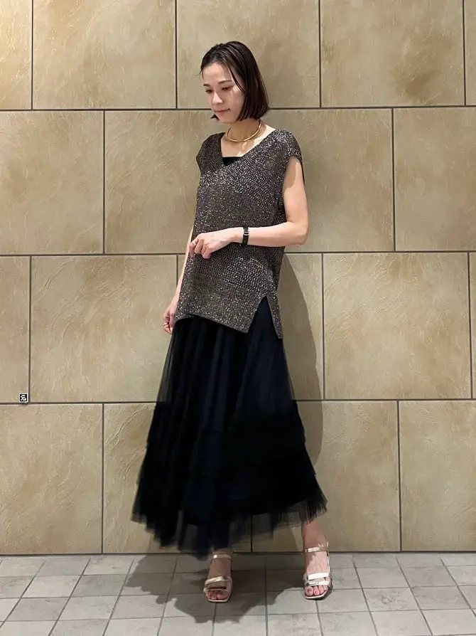 GRACE CONTINENTAL The Banquet 亀田 未希 コーディネート画像