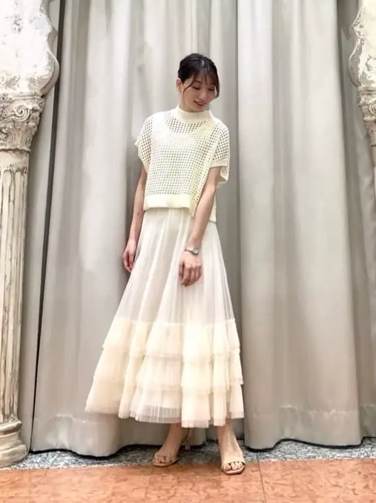 GRACE CONTINENTAL The Banquet eri コーディネート画像