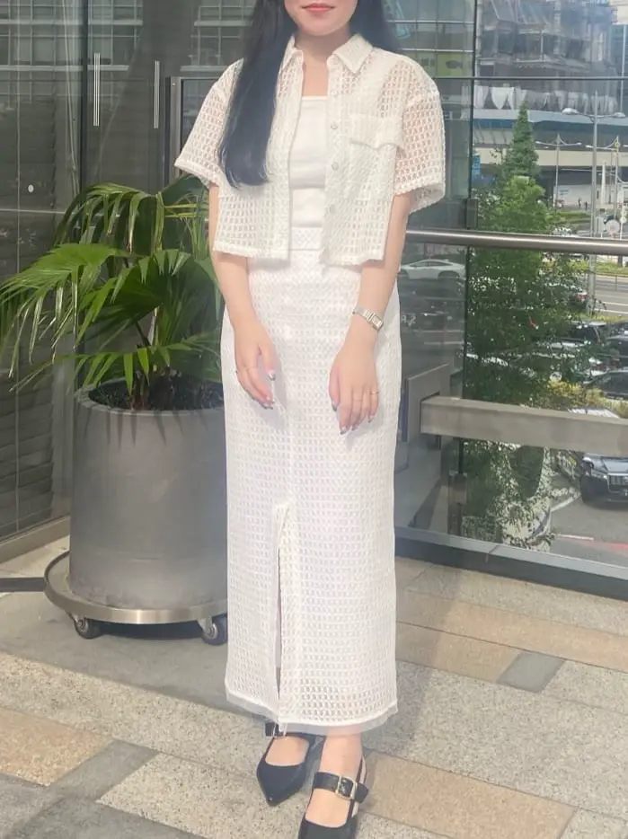 GRACE CONTINENTAL The Banquet 松原 明音 コーディネート画像