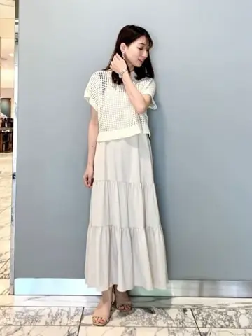 GRACE CONTINENTAL The Banquet eri コーディネート画像