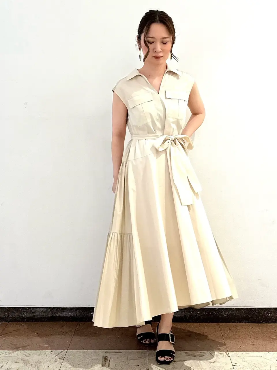 GRACE CONTINENTAL The Banquet Kogane. コーディネート画像