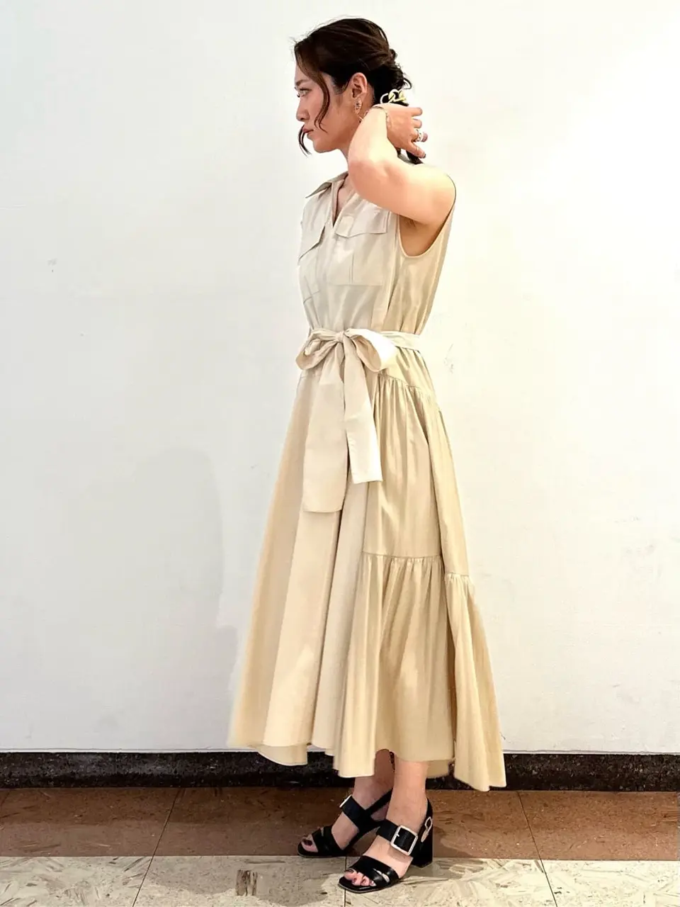 GRACE CONTINENTAL The Banquet Kogane. コーディネート画像