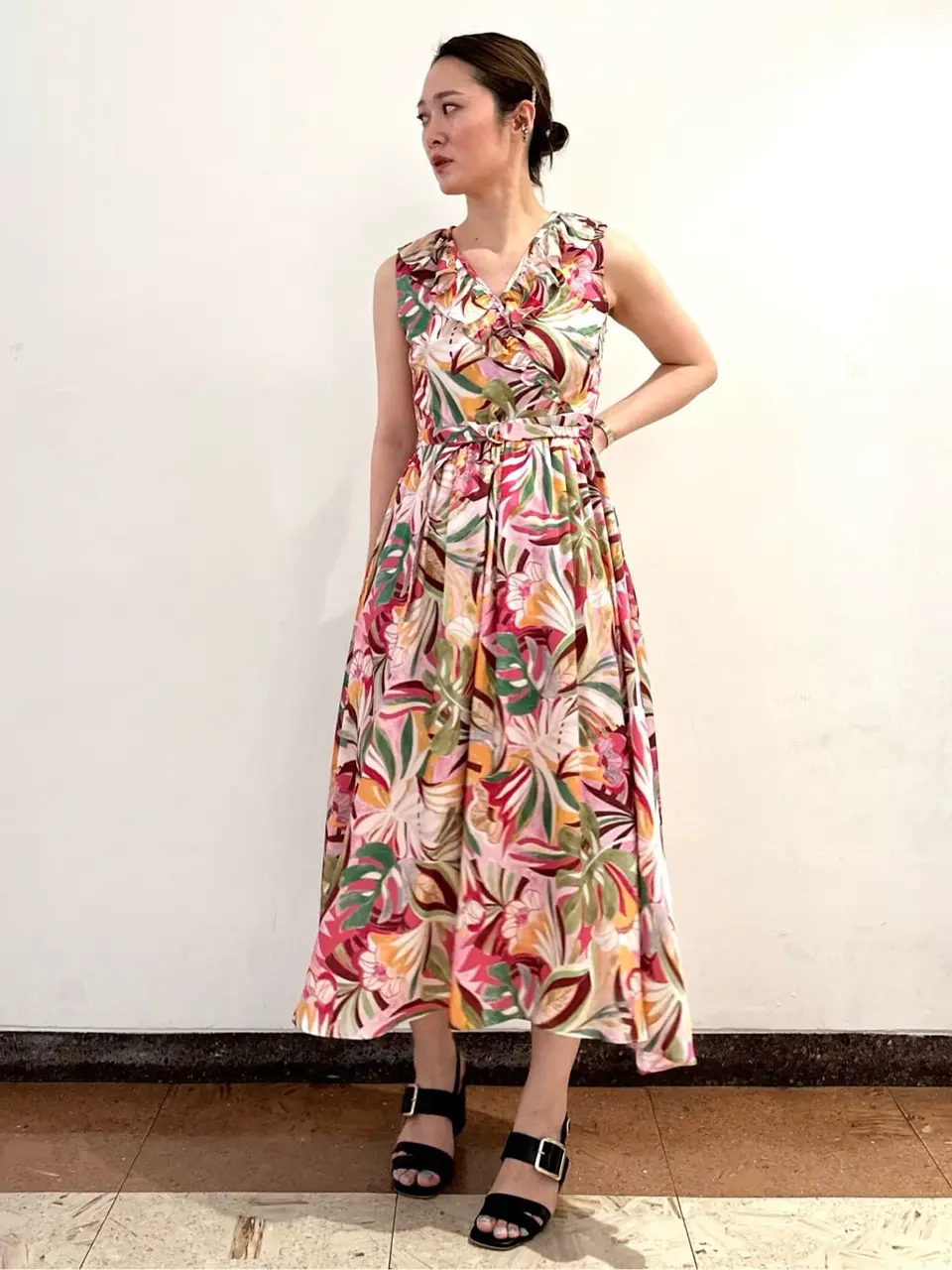 GRACE CONTINENTAL The Banquet Kogane. コーディネート画像