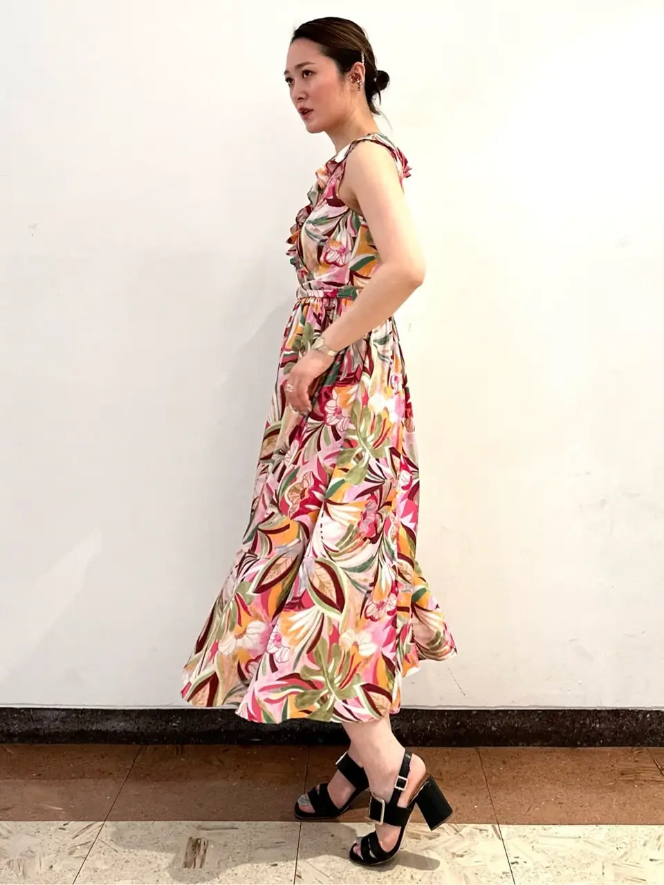 GRACE CONTINENTAL The Banquet Kogane. コーディネート画像