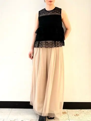 GRACE CONTINENTAL The Banquet Kogane. コーディネート画像