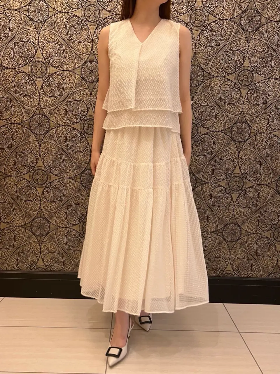 GRACE CONTINENTAL The Banquet 赤坂 梨来 コーディネート画像