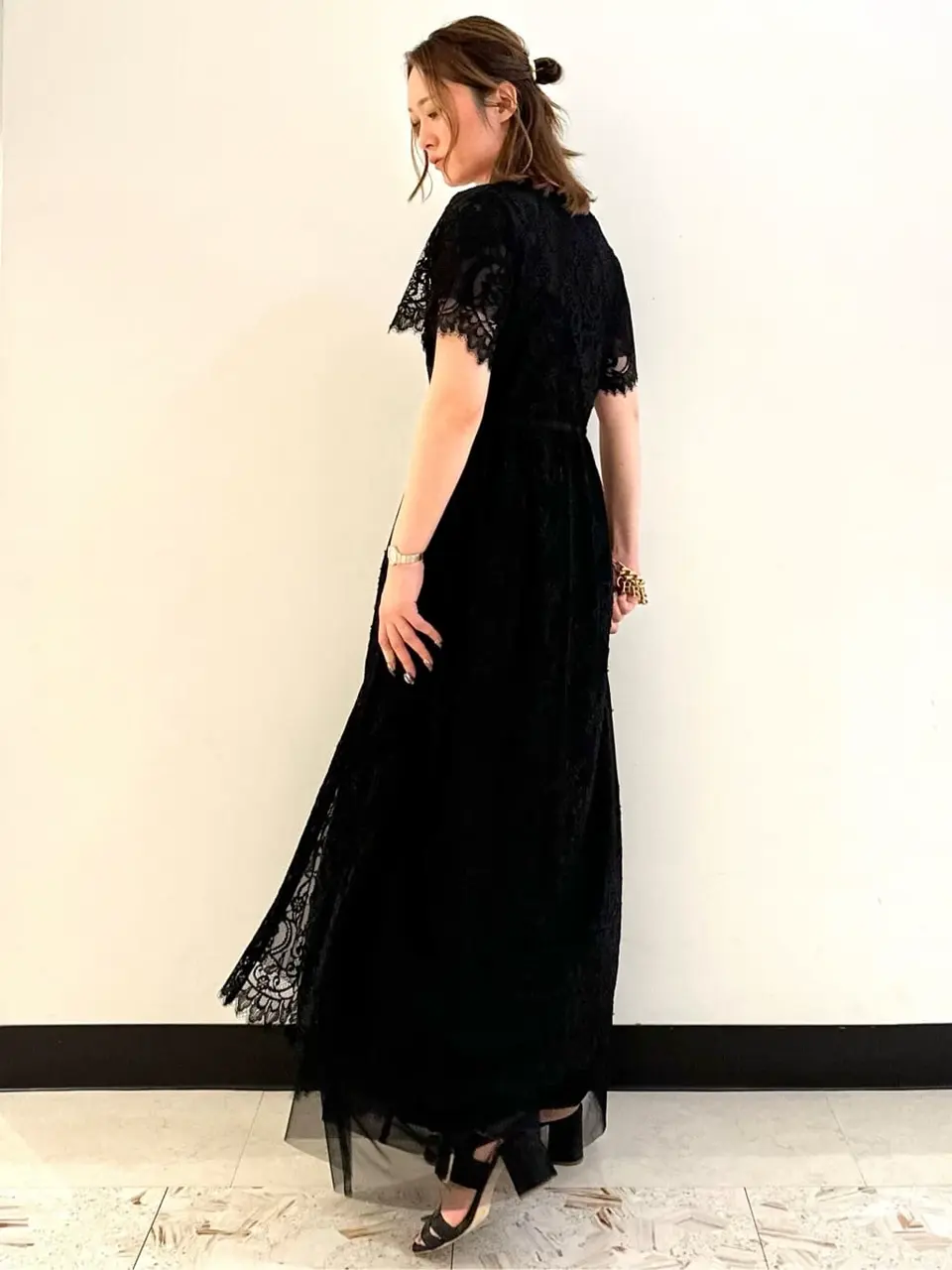 GRACE CONTINENTAL The Banquet Kogane. コーディネート画像