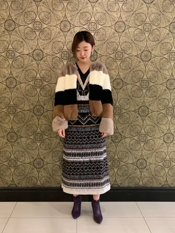 GRACE CONTINENTAL The Banquet Arichi コーディネート画像