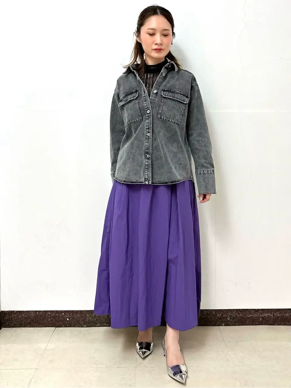 GRACE CONTINENTAL The Banquet Kogane. コーディネート画像