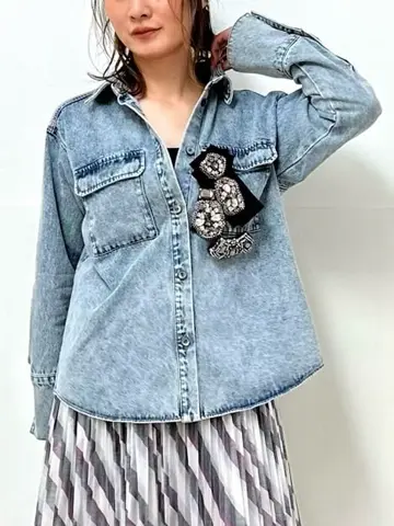 GRACE CONTINENTAL The Banquet Kogane. コーディネート画像