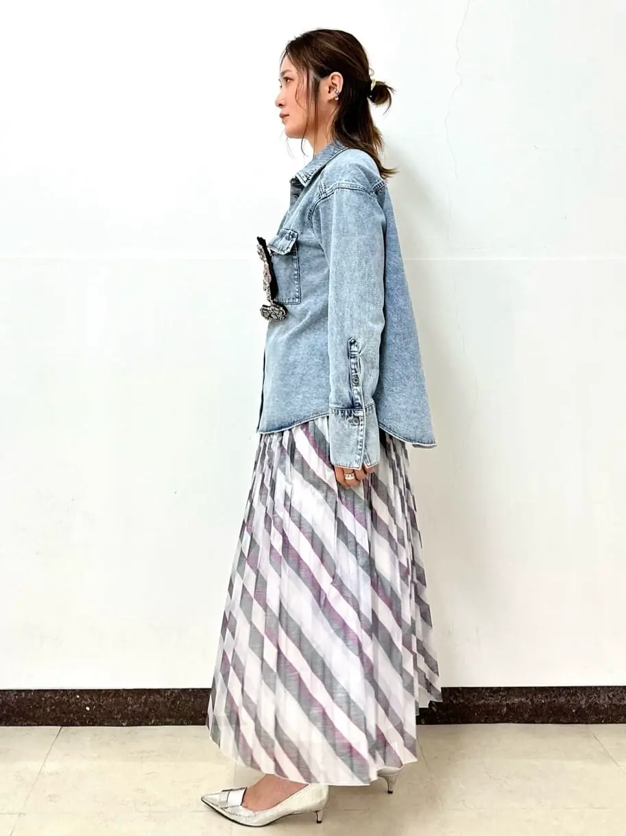 GRACE CONTINENTAL The Banquet Kogane. コーディネート画像