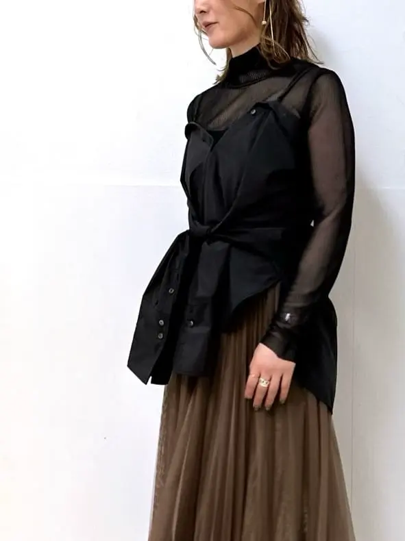 GRACE CONTINENTAL The Banquet Kogane. コーディネート画像