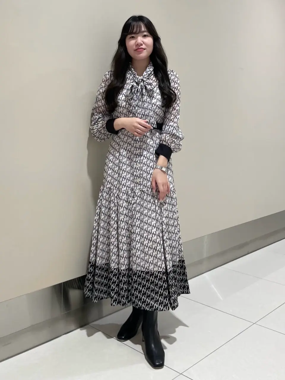 GRACE CONTINENTAL The Banquet 松原 明音 コーディネート画像