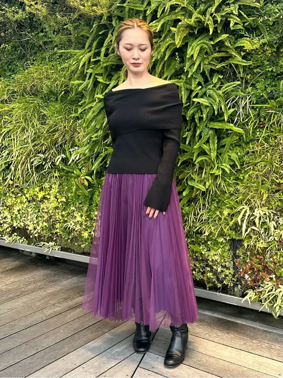 GRACE CONTINENTAL The Banquet Kogane. コーディネート画像