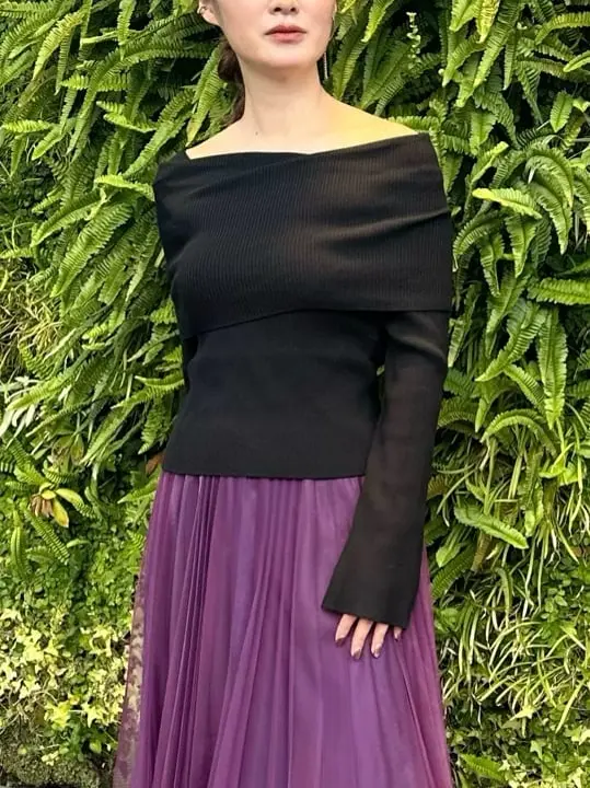 GRACE CONTINENTAL The Banquet Kogane. コーディネート画像