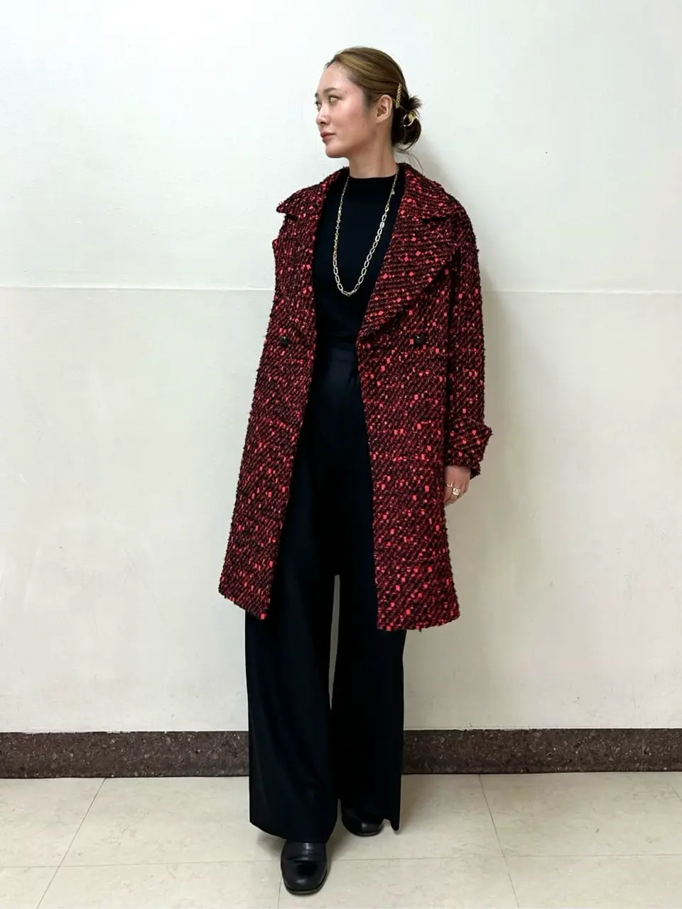 GRACE CONTINENTAL The Banquet Kogane. コーディネート画像