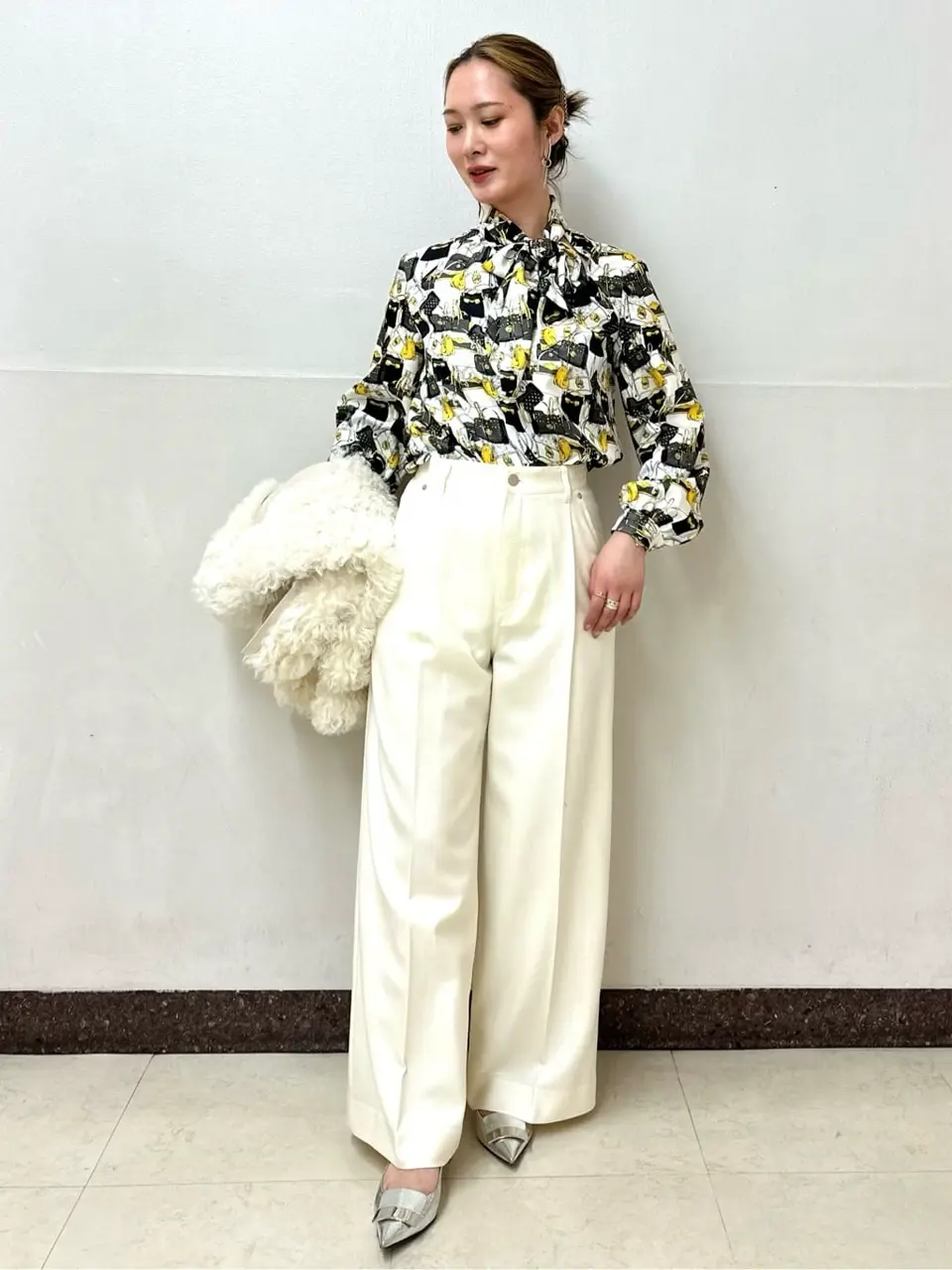 GRACE CONTINENTAL The Banquet Kogane. コーディネート画像