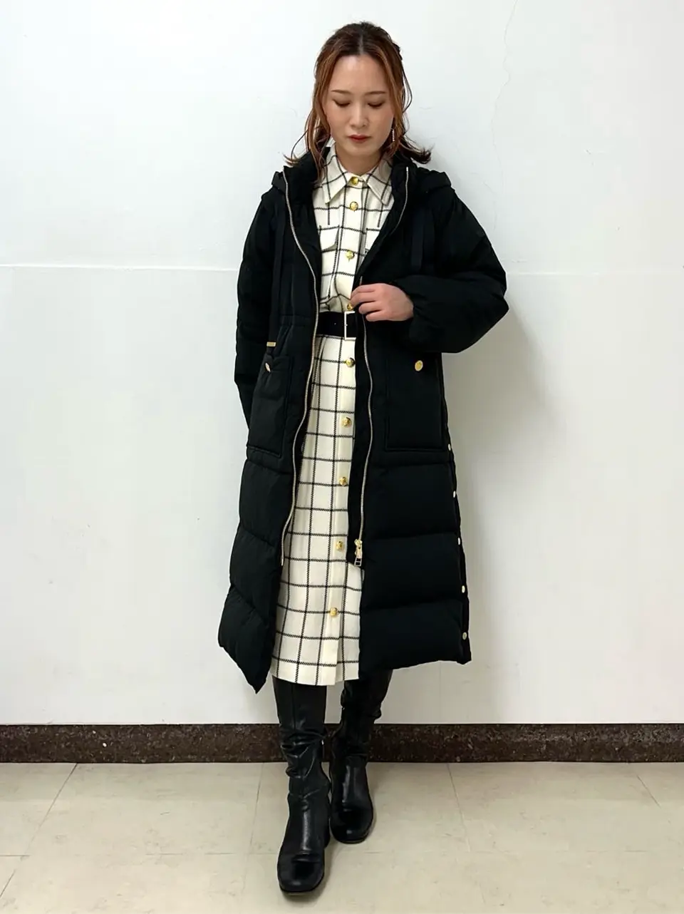 GRACE CONTINENTAL The Banquet Kogane. コーディネート画像