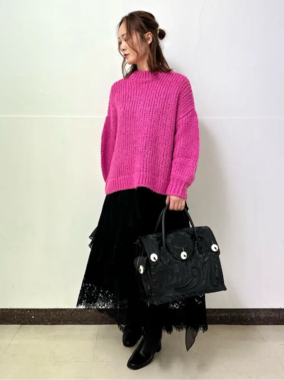 GRACE CONTINENTAL The Banquet Kogane. コーディネート画像