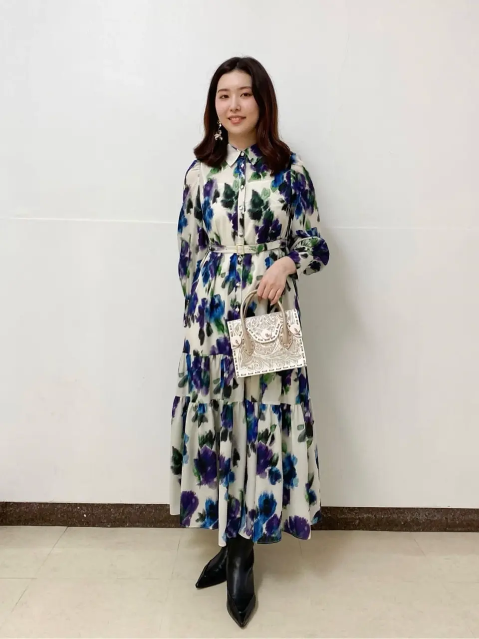 GRACE CONTINENTAL The Banquet mikiho コーディネート画像