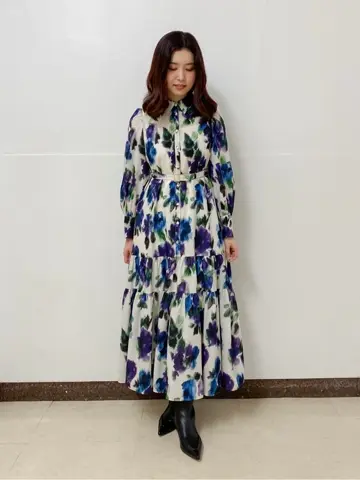 GRACE CONTINENTAL The Banquet mikiho コーディネート画像