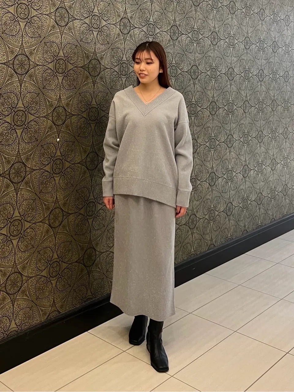 GRACE CONTINENTAL The Banquet 赤坂 梨来 コーディネート画像