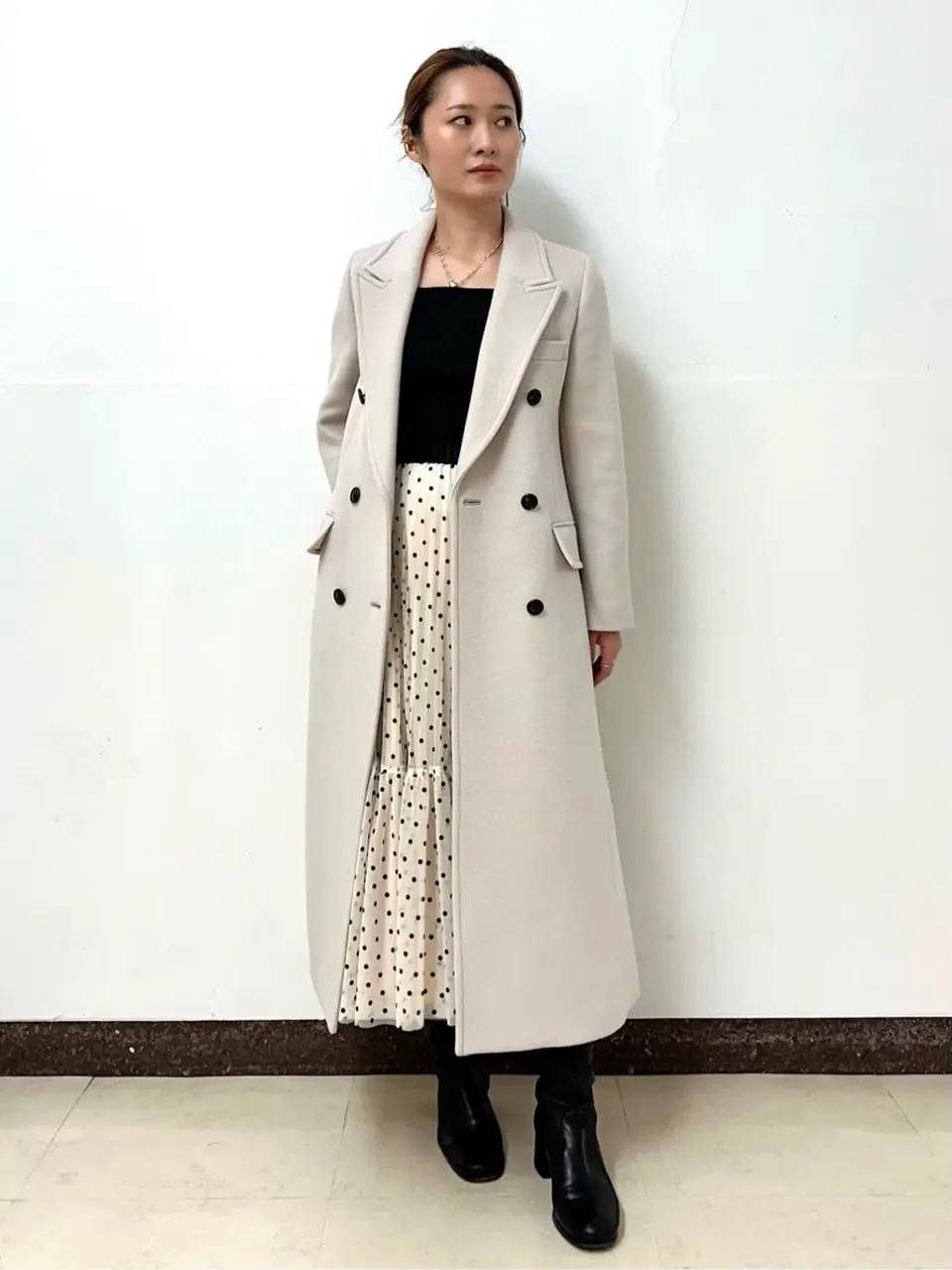 GRACE CONTINENTAL The Banquet Kogane. コーディネート画像