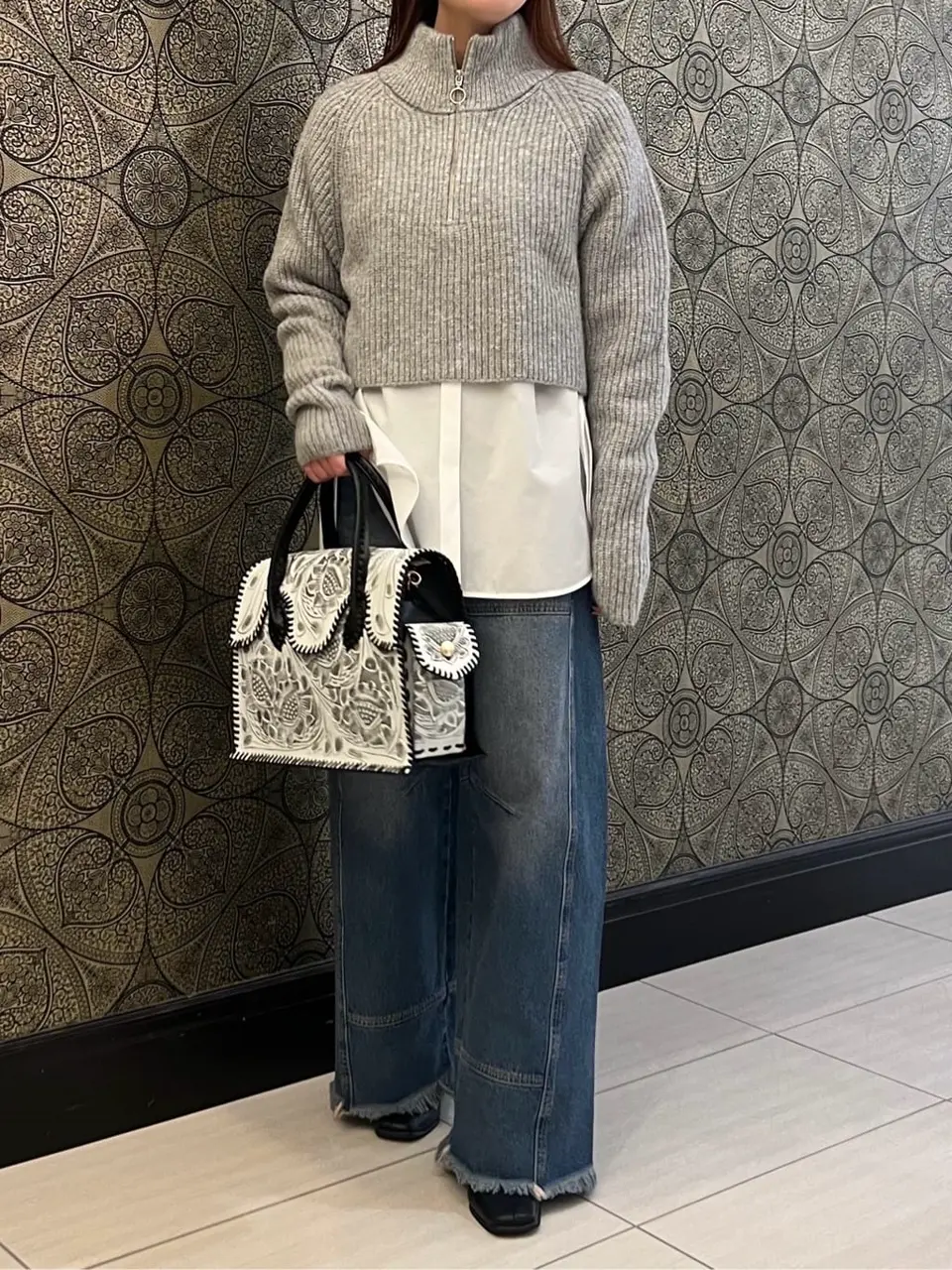 GRACE CONTINENTAL The Banquet 赤坂 梨来 コーディネート画像