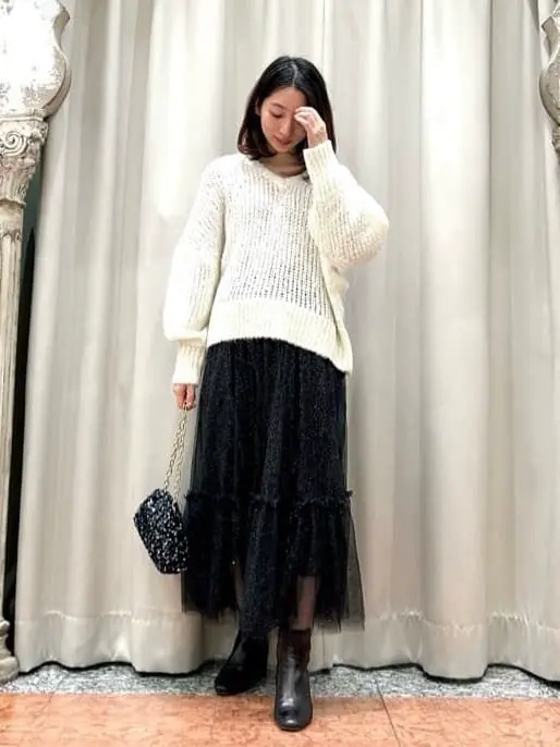 GRACE CONTINENTAL The Banquet eri コーディネート画像