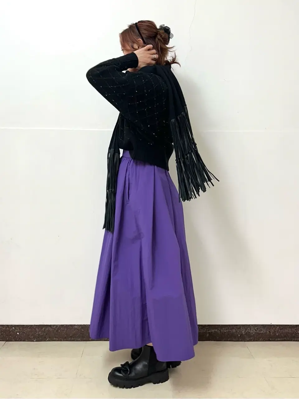 GRACE CONTINENTAL The Banquet Kogane. コーディネート画像