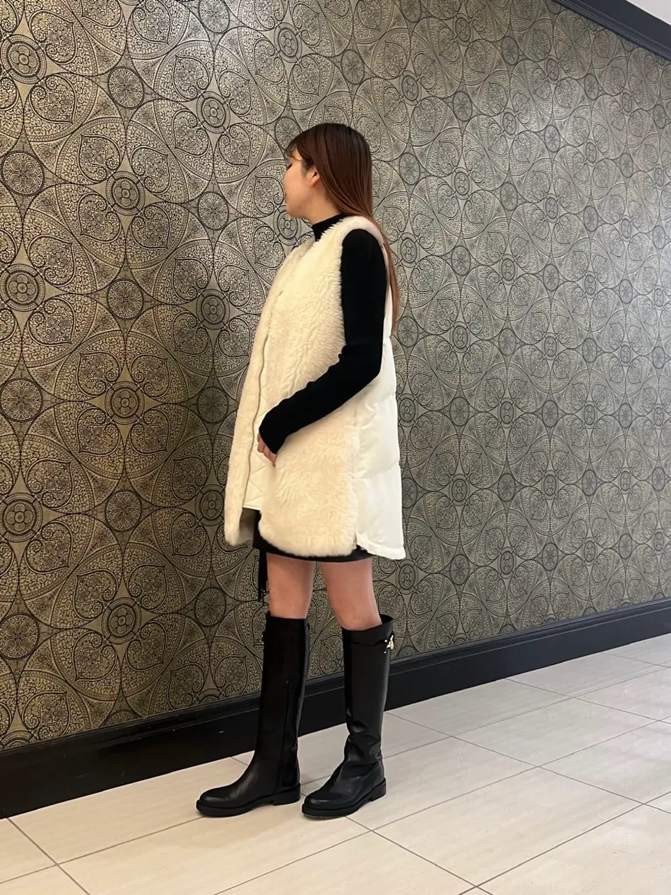 GRACE CONTINENTAL The Banquet 赤坂 梨来 コーディネート画像