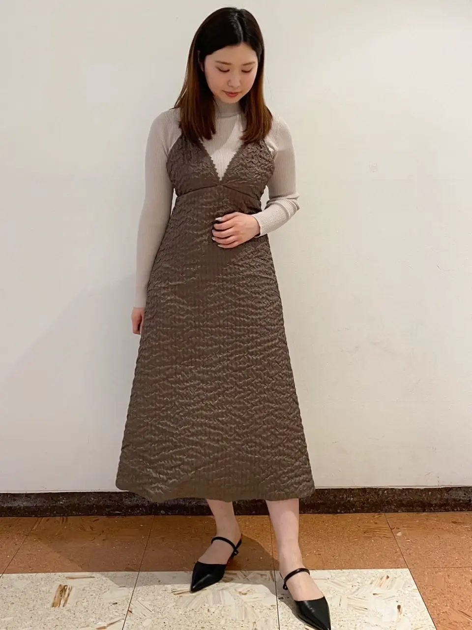 GRACE CONTINENTAL The Banquet mikiho コーディネート画像