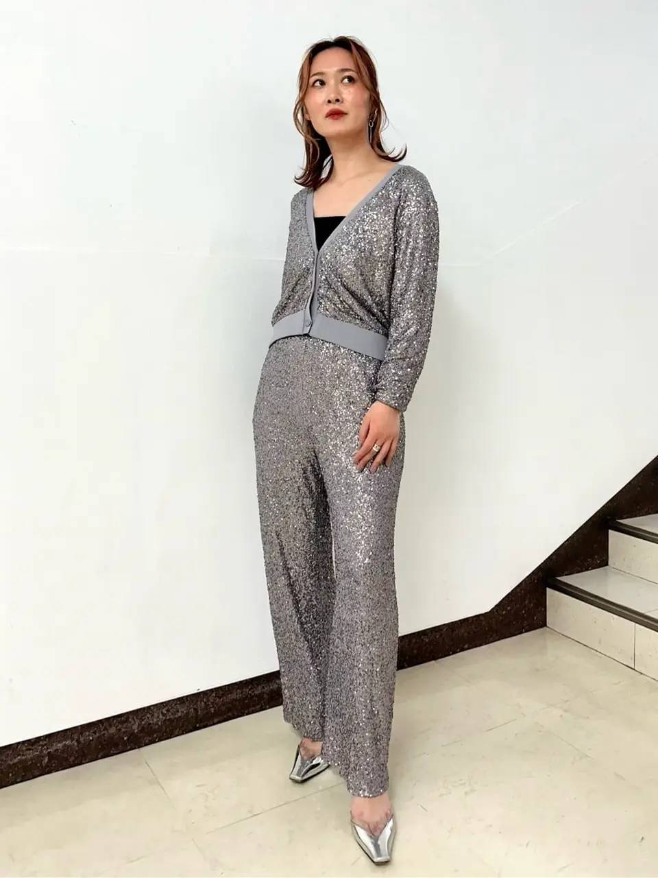 GRACE CONTINENTAL The Banquet Kogane. コーディネート画像